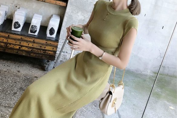 初夏を彩る✨グリーンワンピのデートコーデ