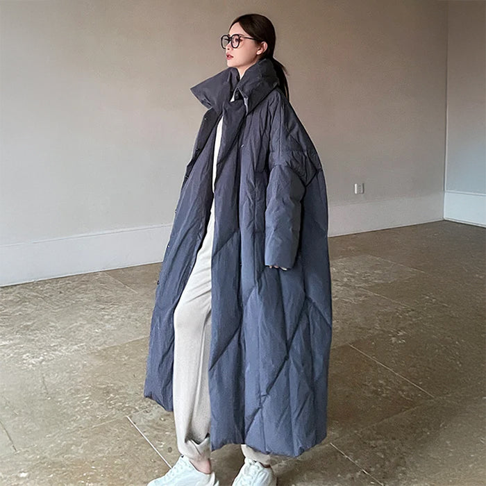 キルティングロングコート(2colors)