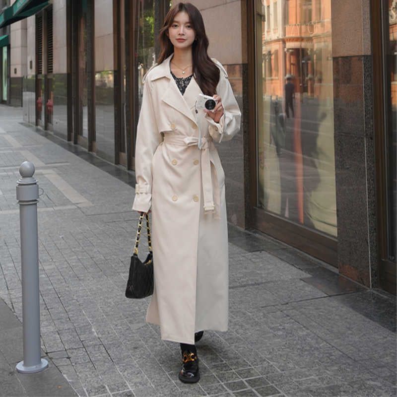 バックスリットマキシトレンチコート(2colors)