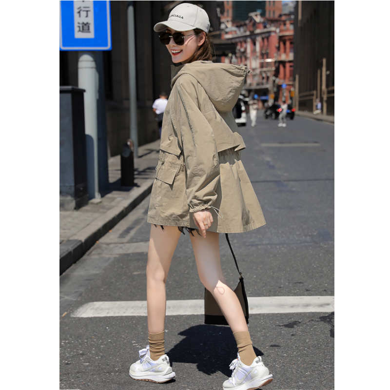 ウエストドローストリングマウンテンパーカー(3colors)