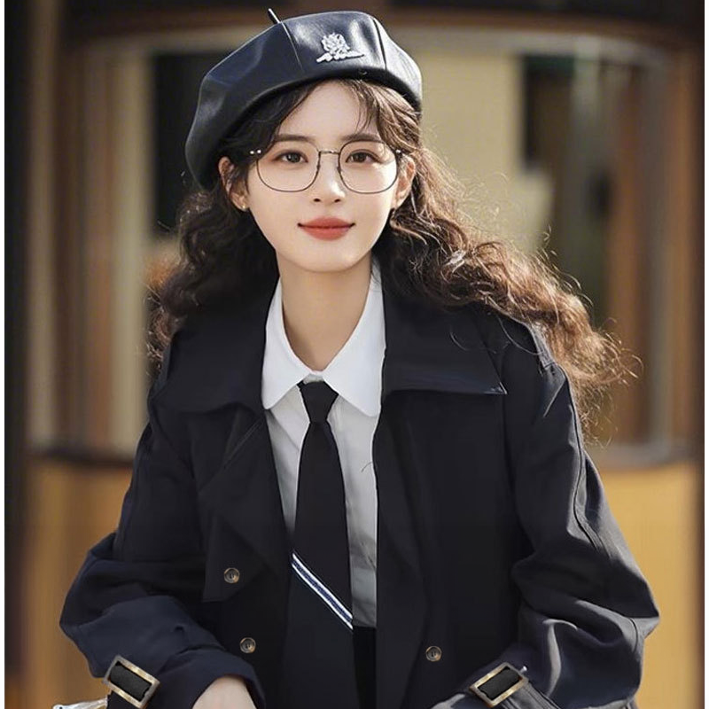 ラペルカラートレンチコート(3colors)