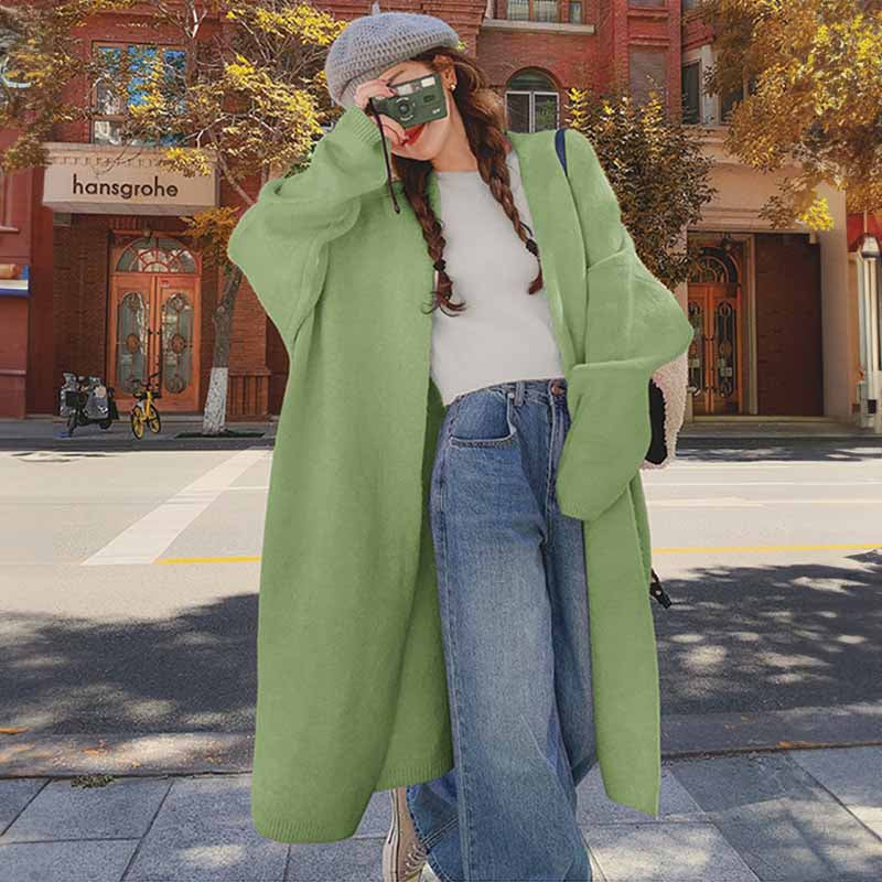 ノーカラーロングコーディガン(4colors)