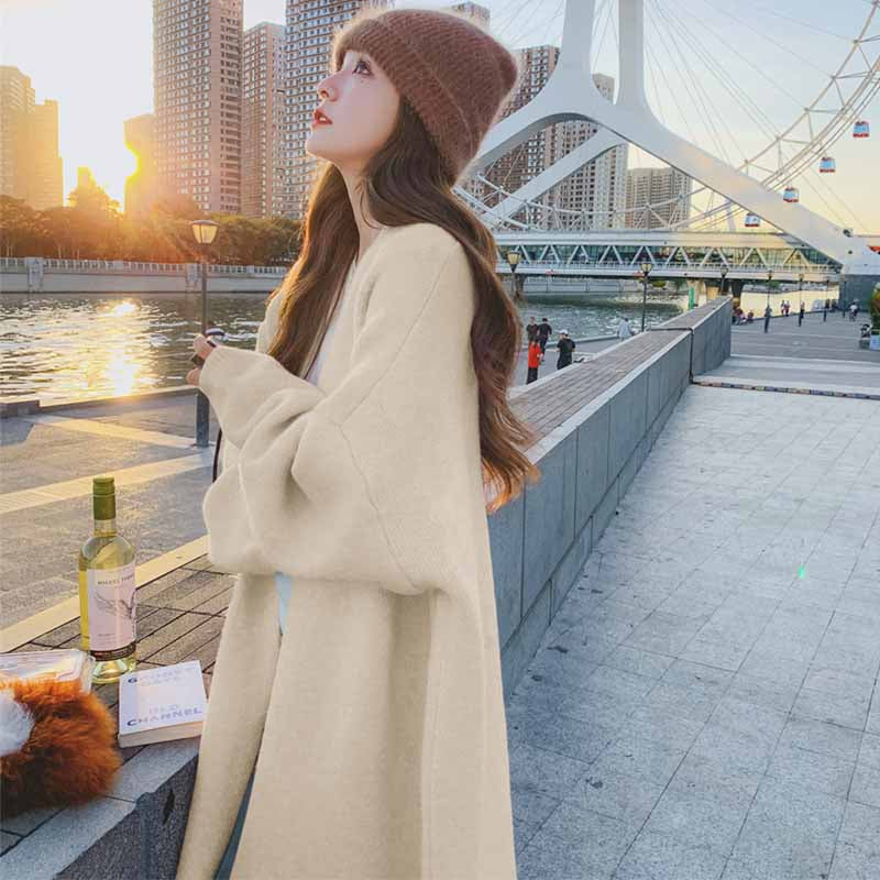 ノーカラーロングコーディガン(4colors)