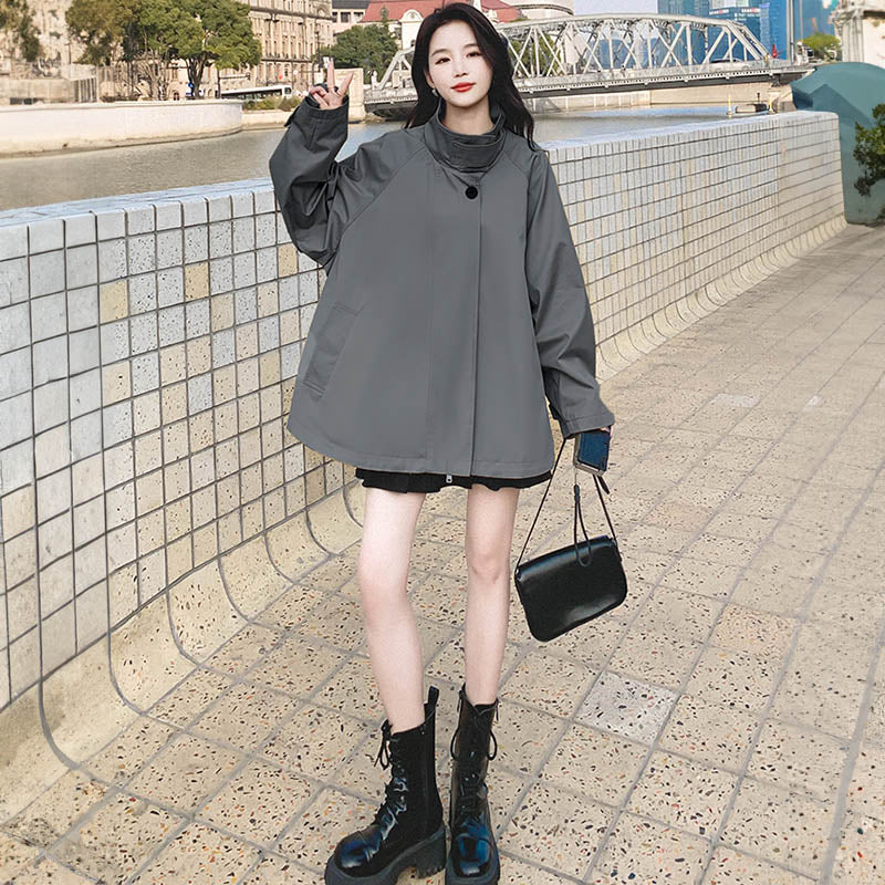 Aラインヨークウインドブレーカー(4colors)