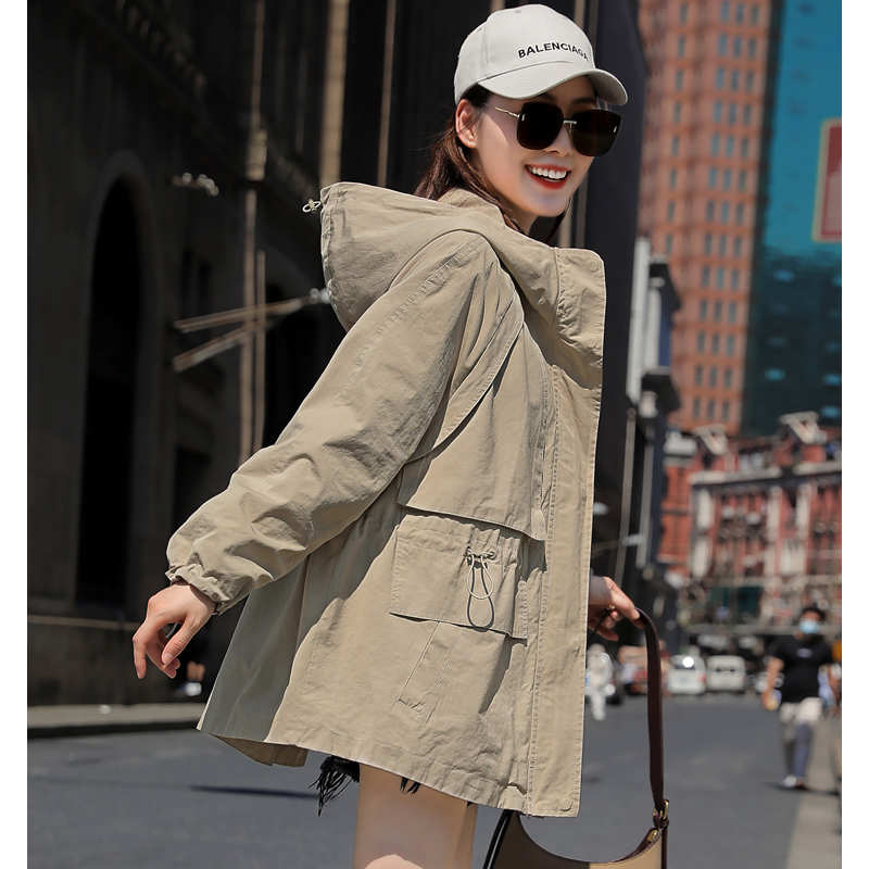 ウエストドローストリングマウンテンパーカー(3colors)