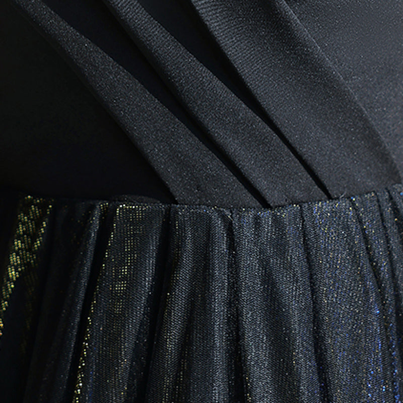 パフスリーブチュールキャミワンピース