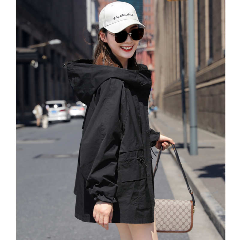 ウエストドローストリングマウンテンパーカー(3colors)