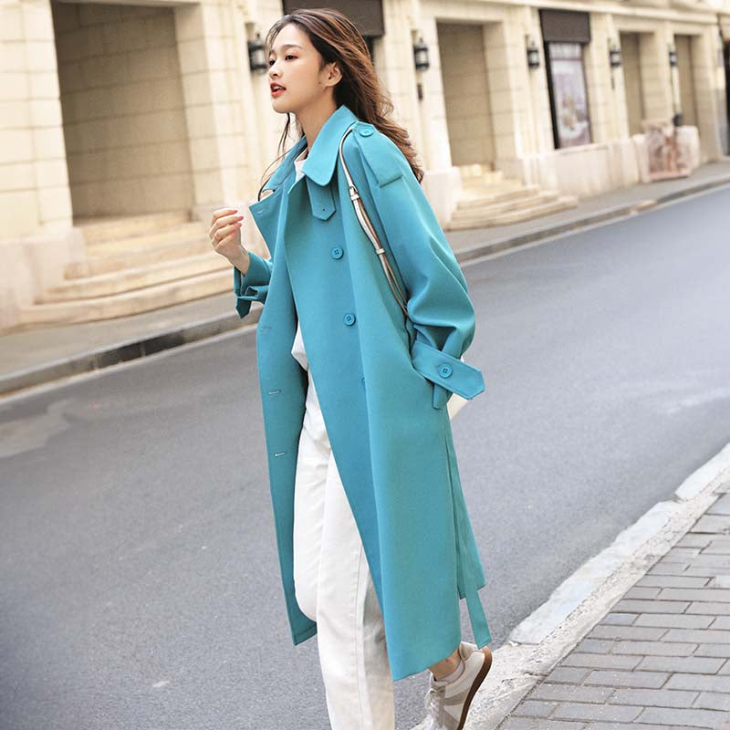 ミディ丈トレンチコート(2colors)