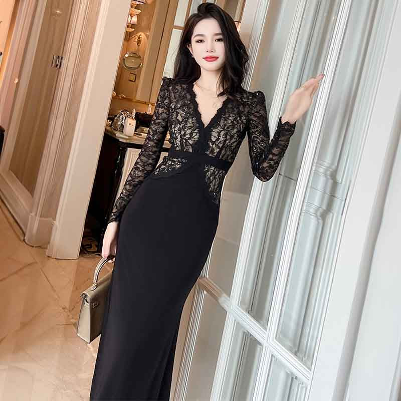 レーストップマーメイドワンピース