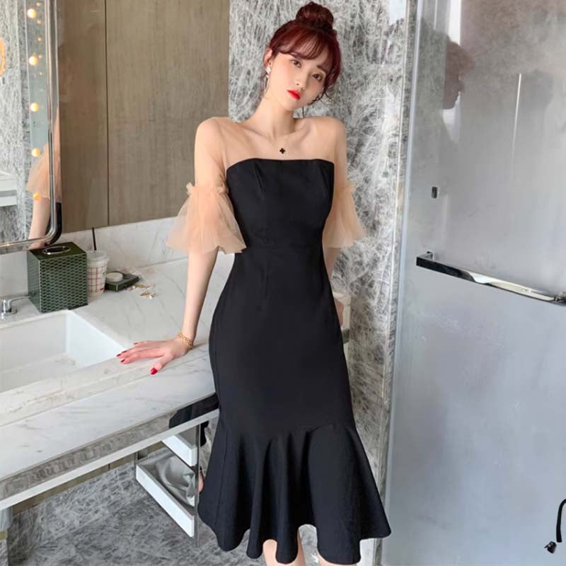 アンブレラシアースリーブワンピース