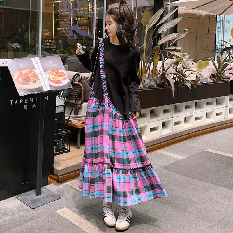 ワンショルダーストラップワンピース