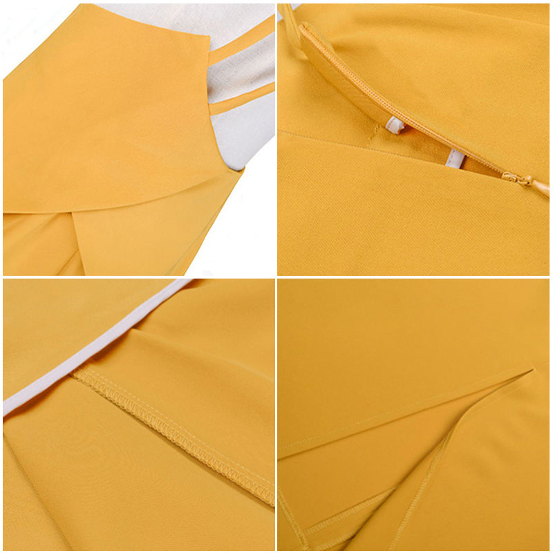 アシンメトリーストラップスカート(3colors)