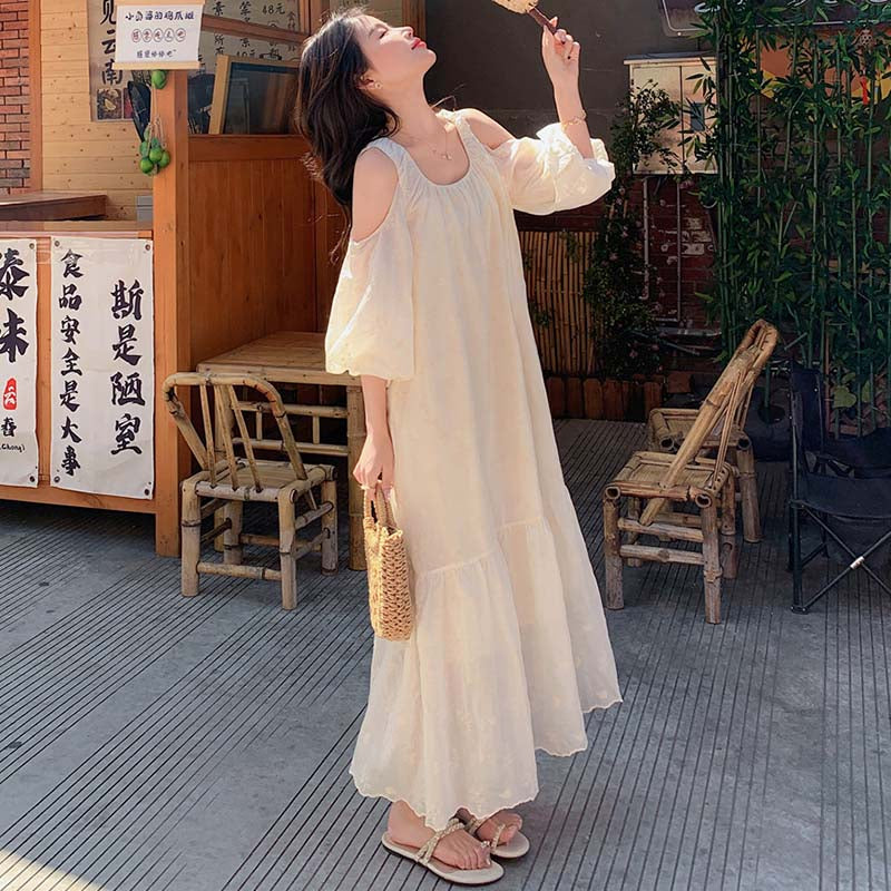 【即納】フレンチオフショルダーワンピース