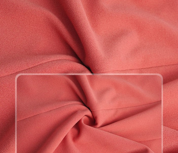 フロントリボンシアーフリルコンビオフショルダーペンシルワンピース