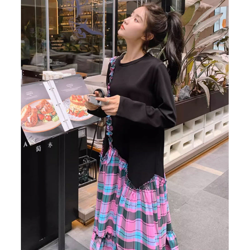 ワンショルダーストラップワンピース