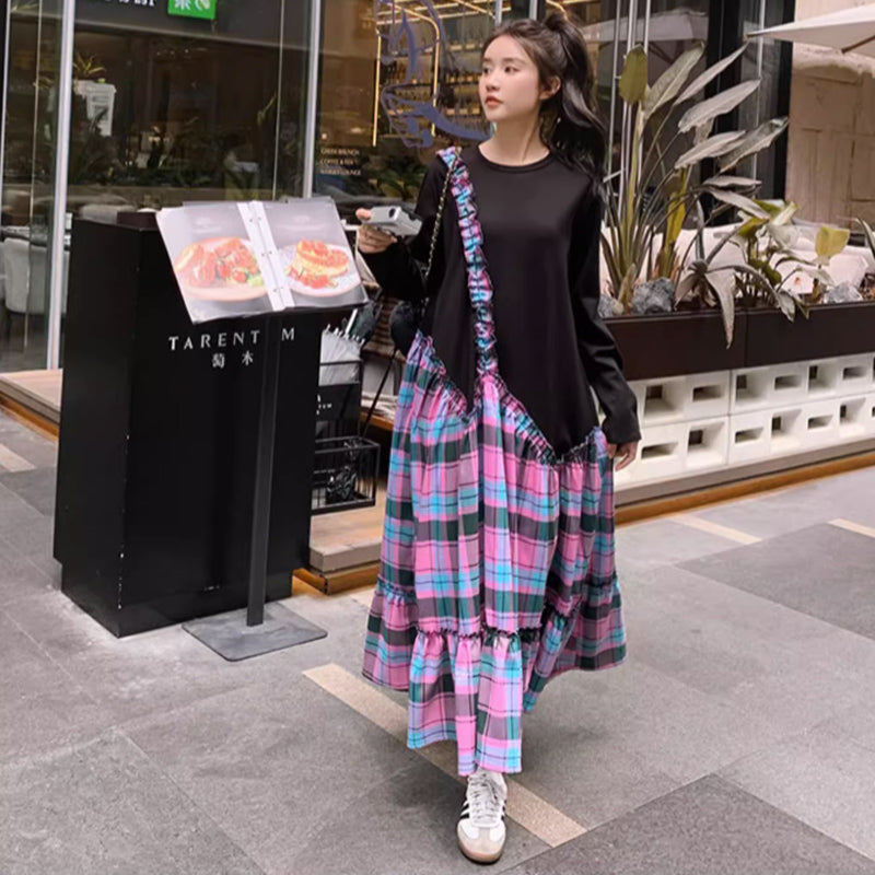 ワンショルダーストラップワンピース