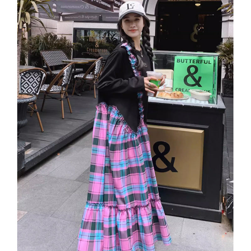 ワンショルダーストラップワンピース