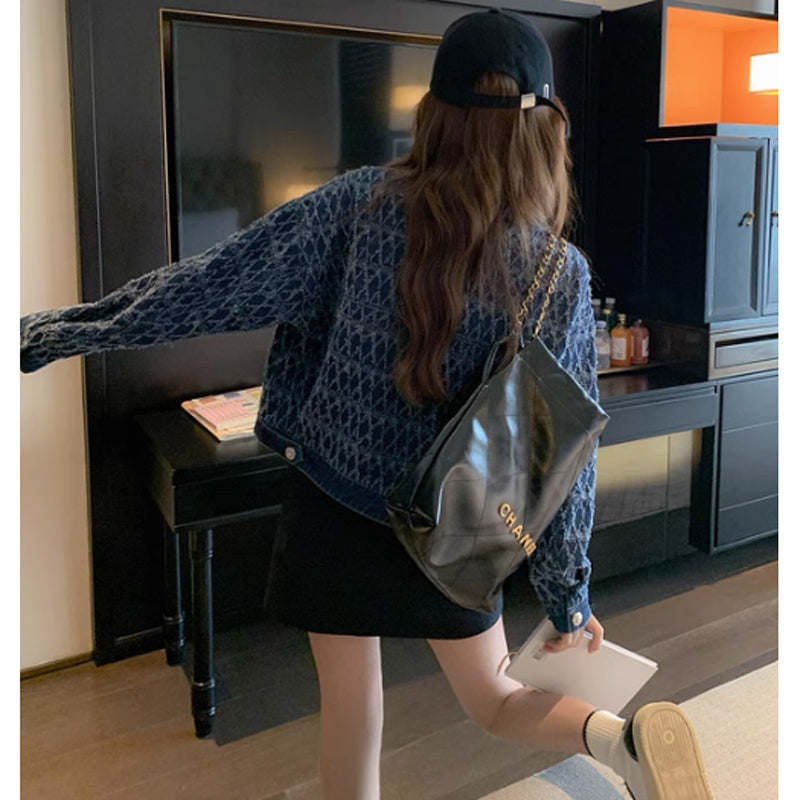 ダイヤモンドフリンジデニムジャケット