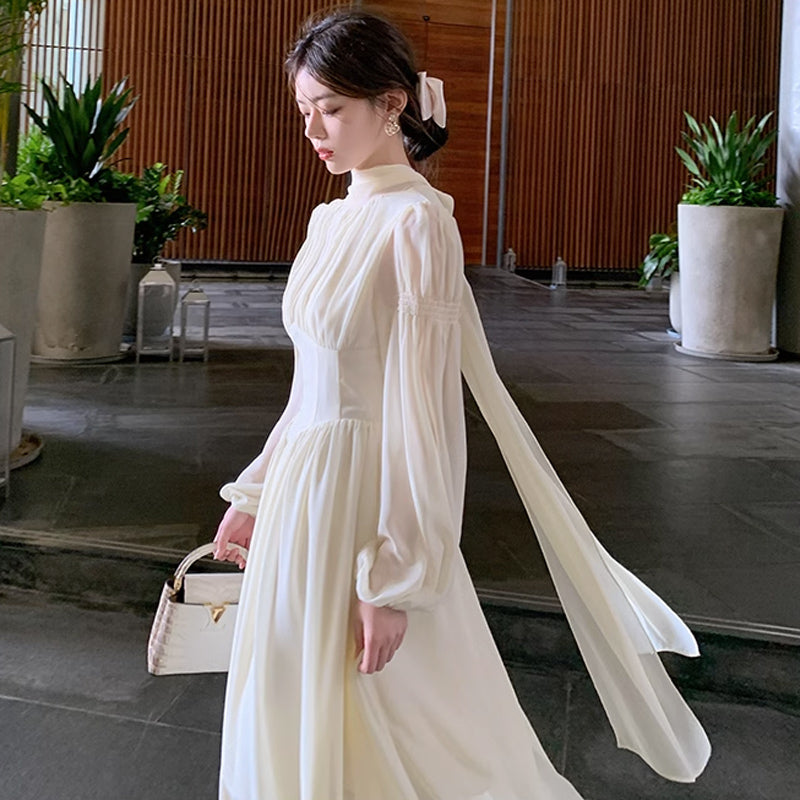 リボンタイフェアリーワンピース(2type)