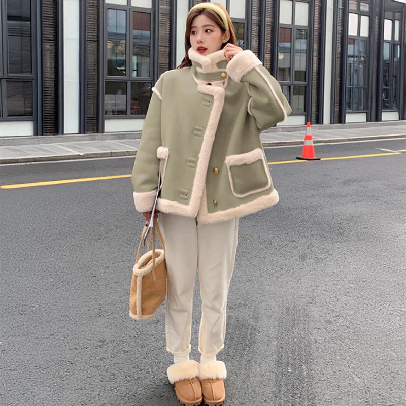 パステルムートンコート(3colors)