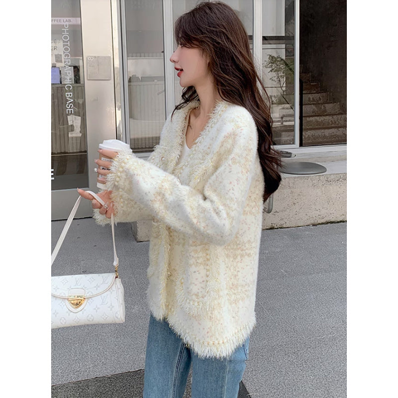ホワイトフリンジジャケット