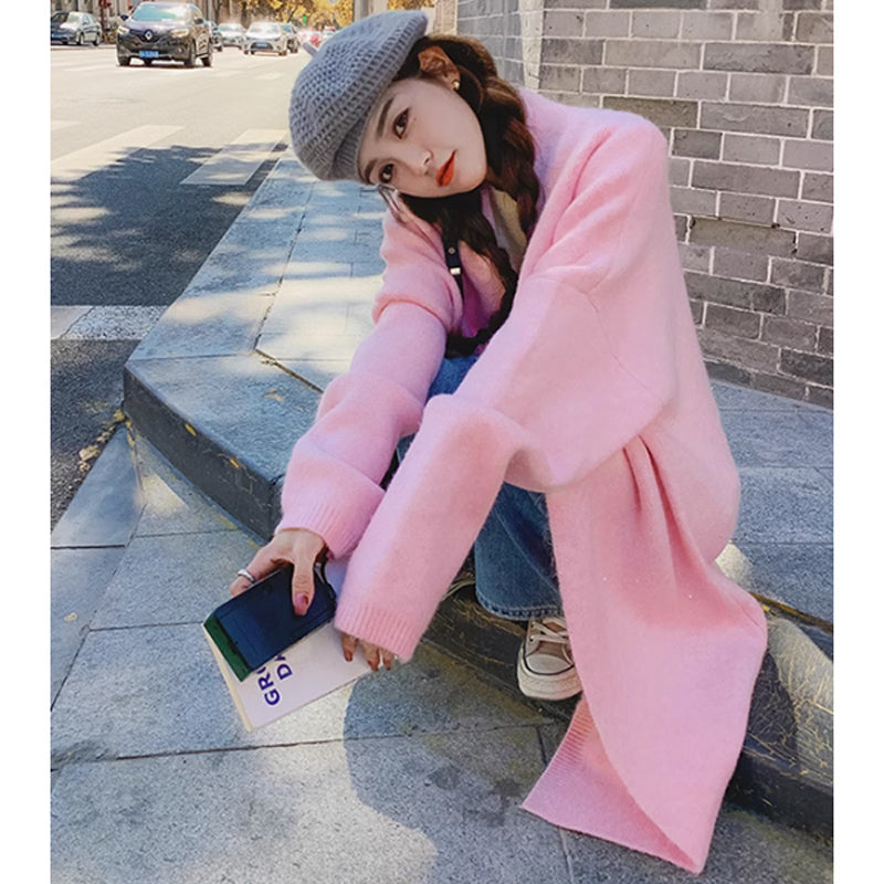 ノーカラーロングコーディガン(4colors)