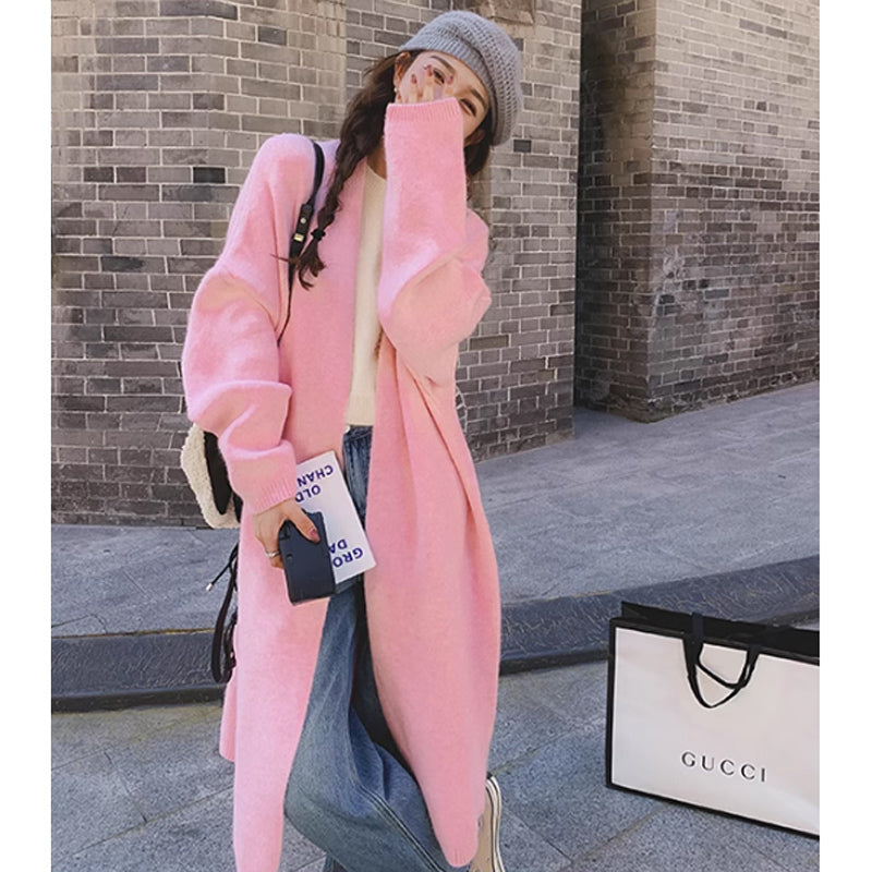 ノーカラーロングコーディガン(4colors)