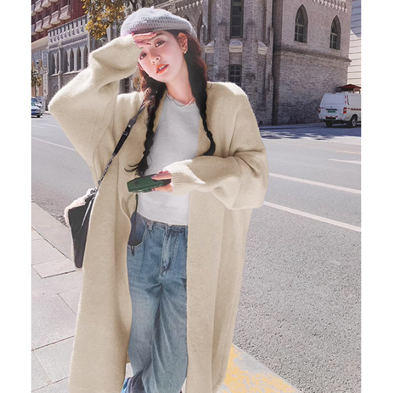 ノーカラーロングコーディガン(4colors)