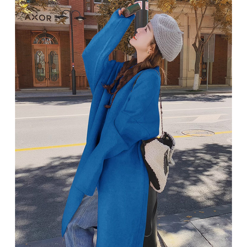 ノーカラーロングコーディガン(4colors)