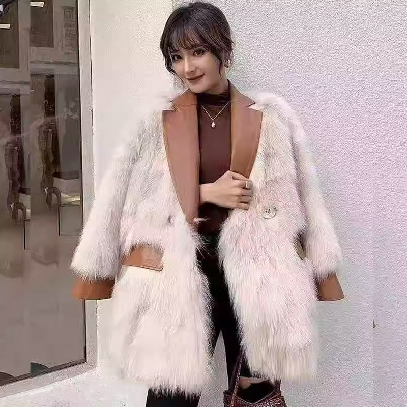 テーラードファーコート(3colors)