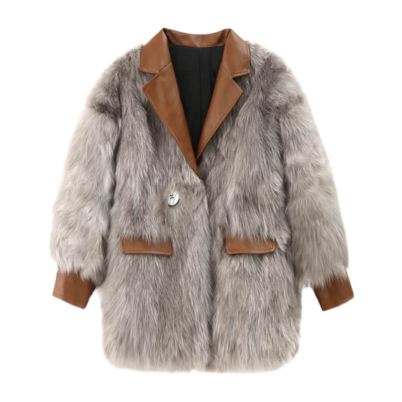 テーラードファーコート(3colors)