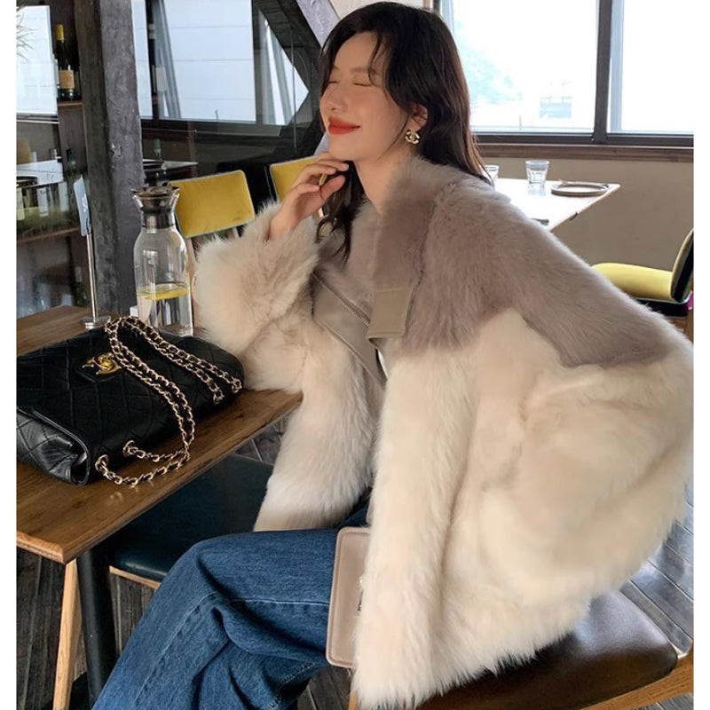 ツートンファーコート