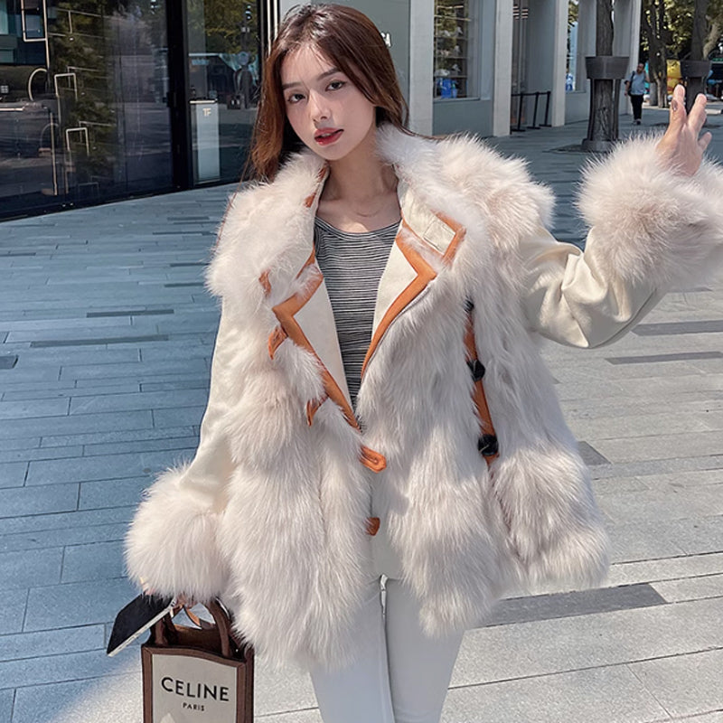 リバーシブルムートンコート(2colors)