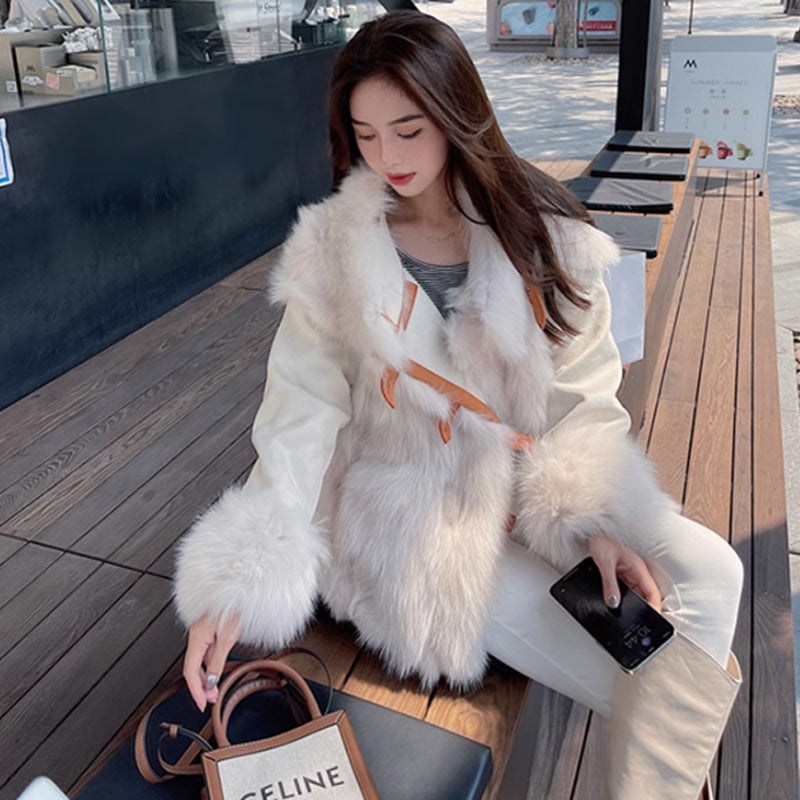 リバーシブルムートンコート(2colors)