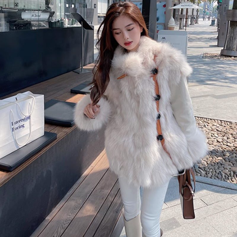 リバーシブルムートンコート(2colors)