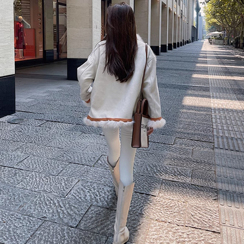 リバーシブルムートンコート(2colors)