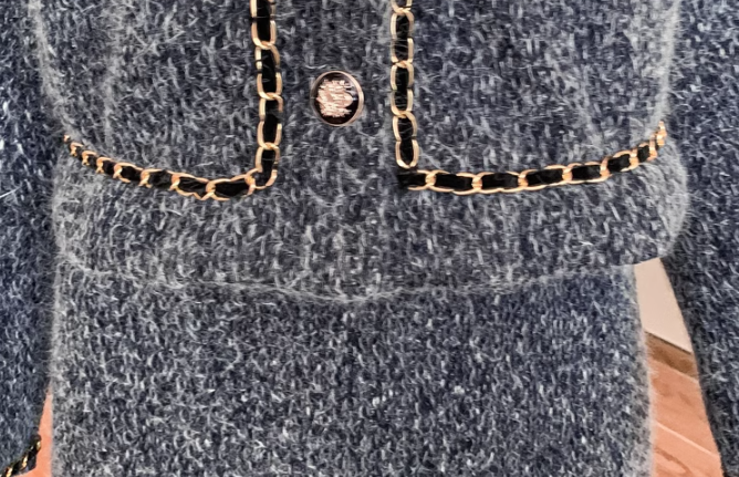 【即納】フリンジツイードセットアップ(2DESIGN)