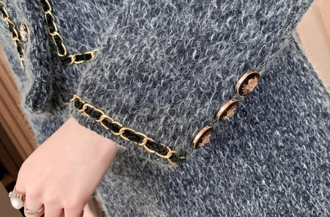 【即納】フリンジツイードセットアップ(2DESIGN)