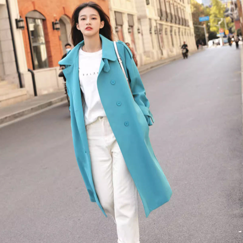 ミディ丈トレンチコート(2colors)