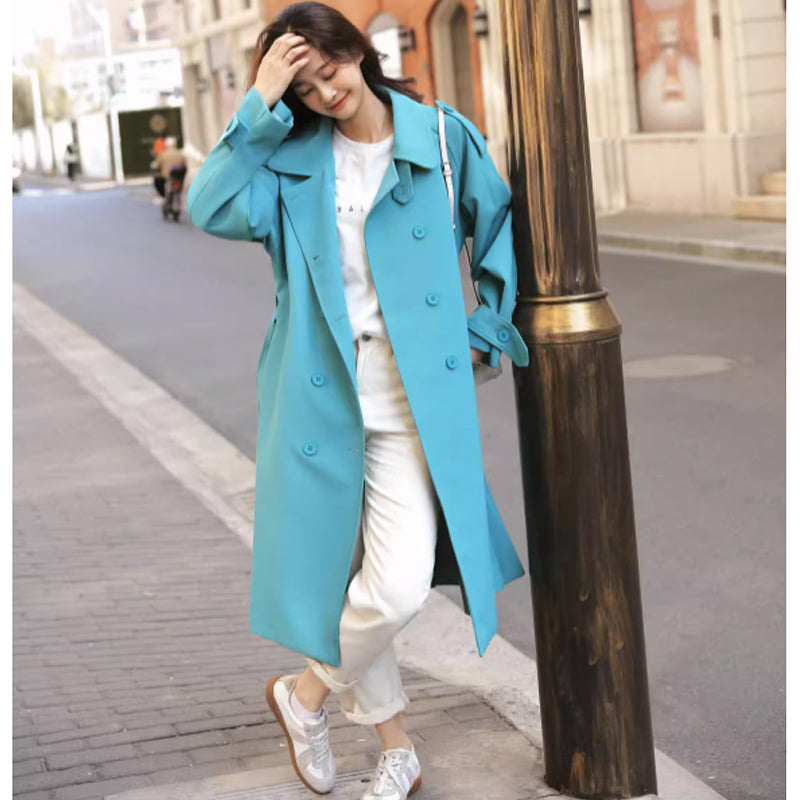 ミディ丈トレンチコート(2colors)