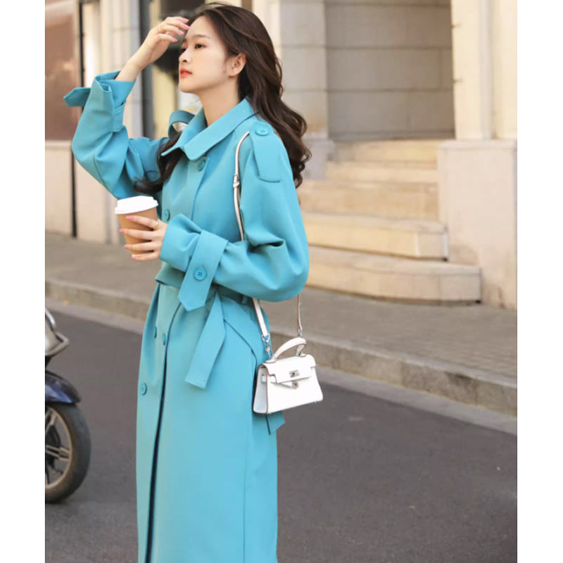 ミディ丈トレンチコート(2colors)