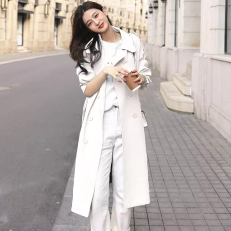 ミディ丈トレンチコート(2colors)