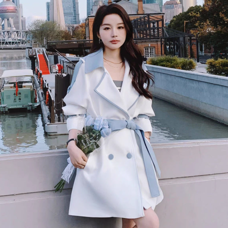 フレッシュツートントレンチコート