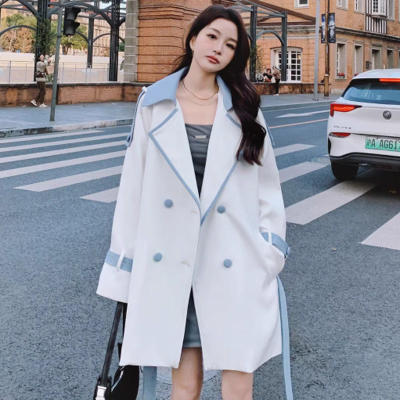 フレッシュツートントレンチコート