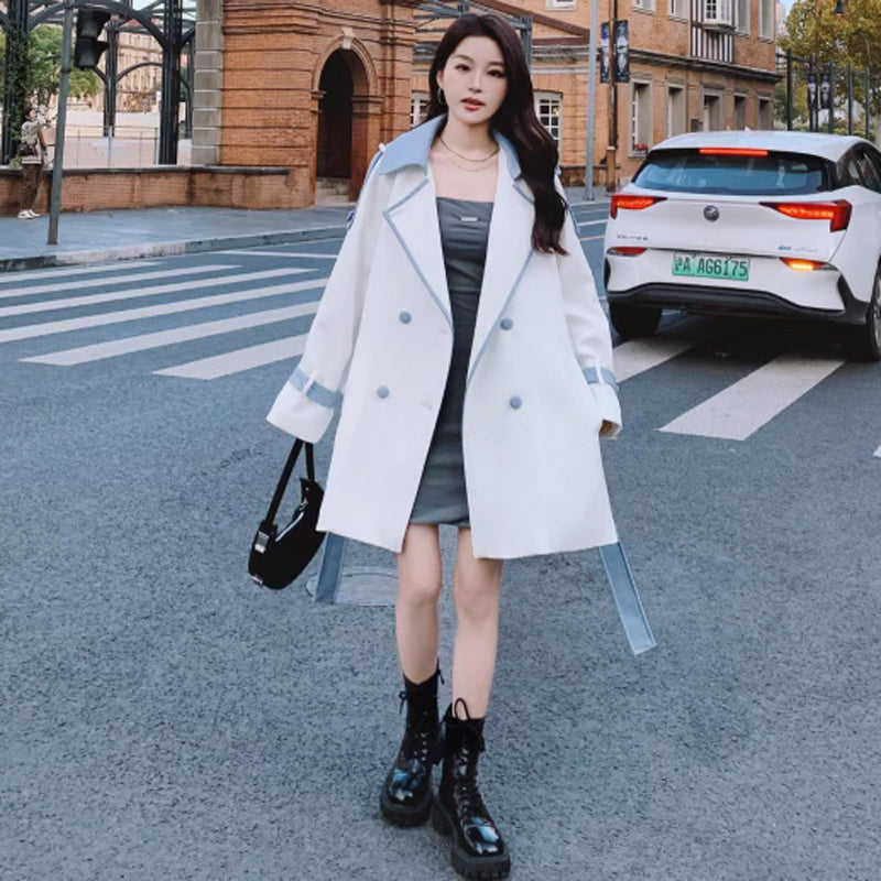 フレッシュツートントレンチコート