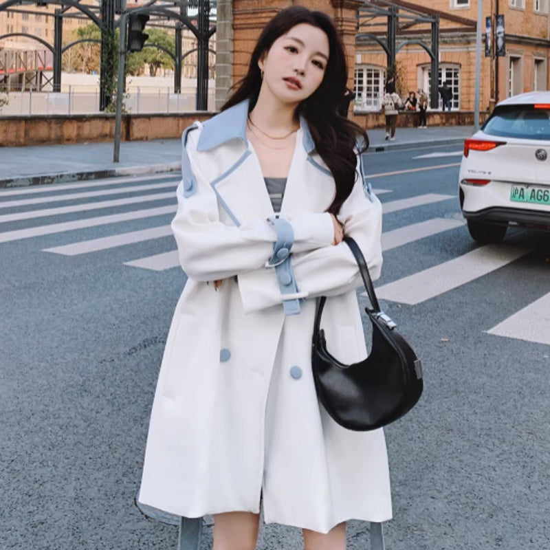 フレッシュツートントレンチコート