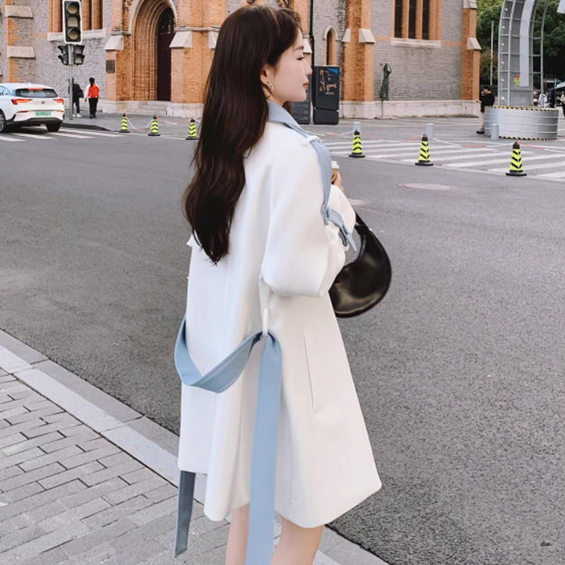 フレッシュツートントレンチコート