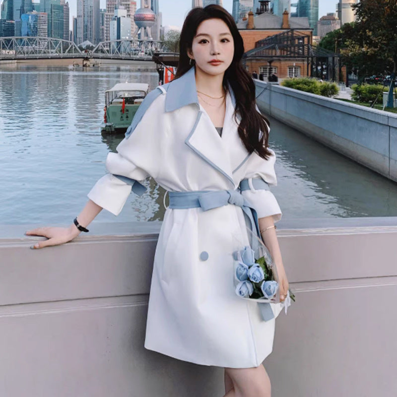 フレッシュツートントレンチコート