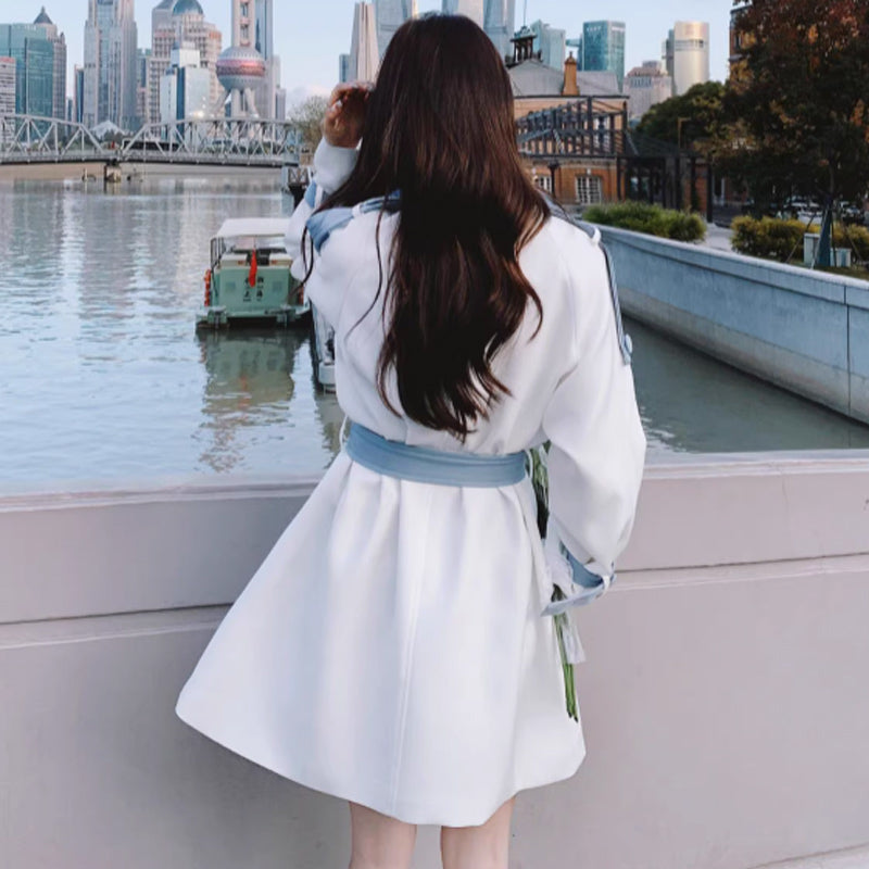 フレッシュツートントレンチコート