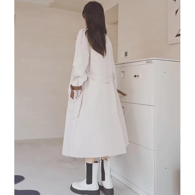 ナチュラルツートントレンチコート